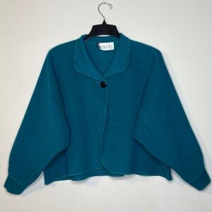 Merle Chicago Wool Single-Button Cardigan Size OS